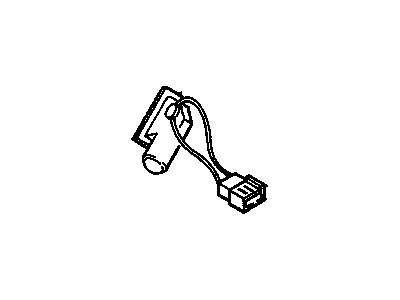 Cadillac Ambient Temperature Sensor - 16160306