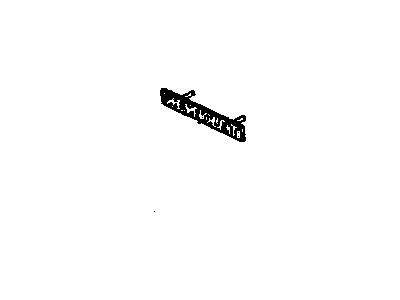 Chevy Monte Carlo Emblem - 14043578