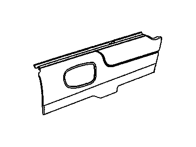 GM 15109522 Insert, Door Trim Panel, Rear