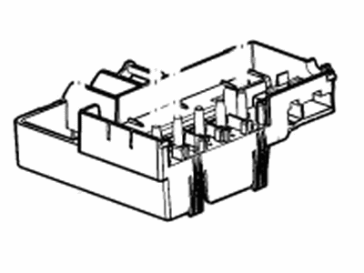 Chevy 84095547 BLOCK,BATTERY DISTRIBUTION ENGINE COMPARTMENT FUSE(INCLUDES 29,31,32)