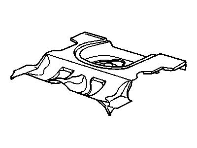1994 Pontiac Sunbird Floor Pan - 22593378