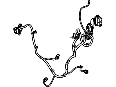 Cadillac 20882321 HARNESS,REAR SIDE DOOR DOOR WIRING