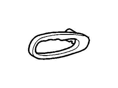 GM 16797573 Recline Handle, Front