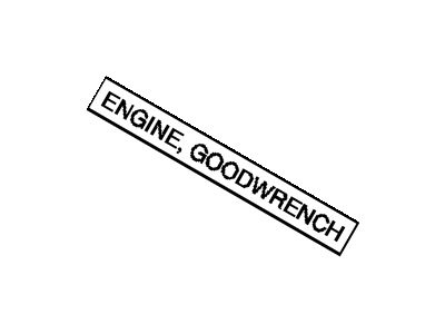 Chevy 12457703 Engine