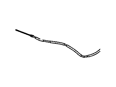 Chevy 15087072 Rear Cable