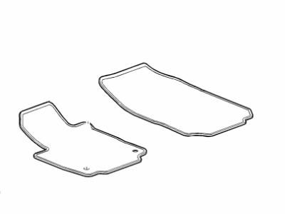 GM 84133920 Mat Package, Front/Complete Floor, Tapue