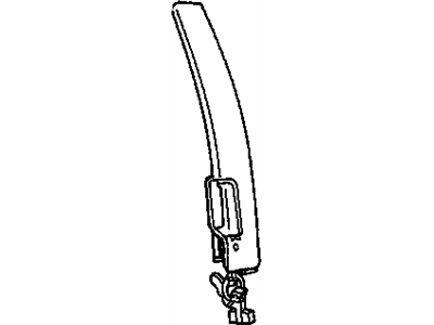 1989 Chevy Beretta Door Handle - 16605043