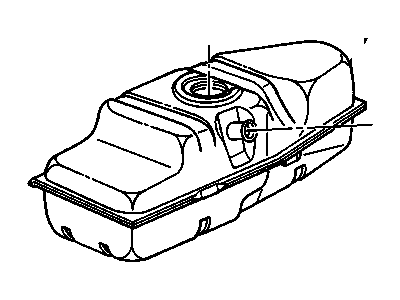 Chevy S10 Fuel Tank - 15171292