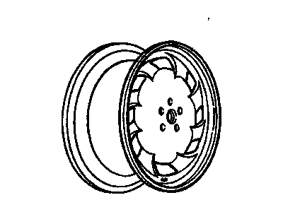 Oldsmobile Regency Spare Wheel - 12365461