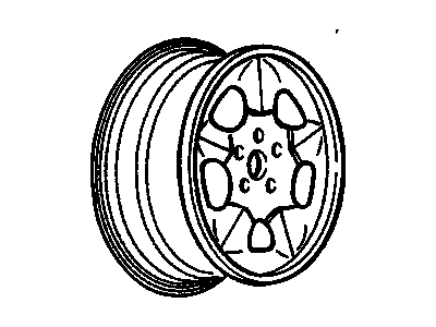 Oldsmobile Regency Spare Wheel - 12365447