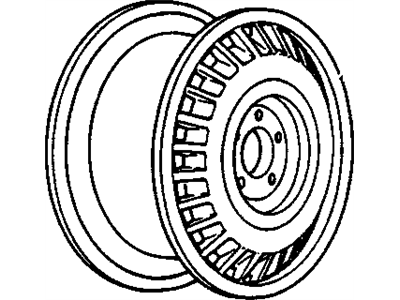 1986 Oldsmobile 98 Spare Wheel - 12334846