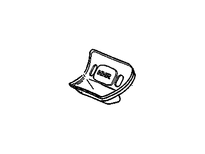 GM 25793787 Bezel, Door Window