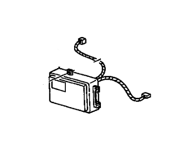 GMC 12343457 Radio