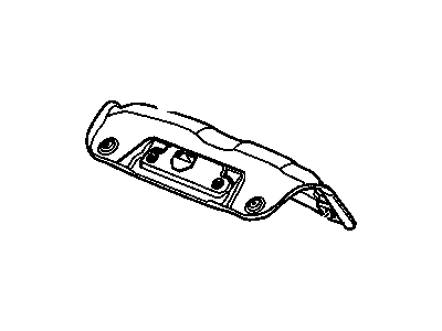 Chevy 15271066 TRIM,REAR COMPARTMENT LID INNER PANEL