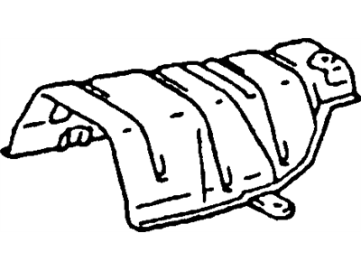 Chevy Prizm Exhaust Heat Shield - 94857124