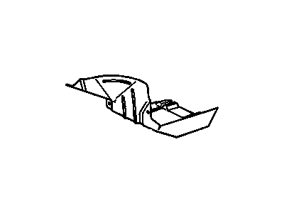 GMC 15738547 Front Pipe Heat Shield