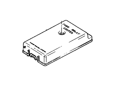 Oldsmobile 15319834 LABEL,ACCESSORY RELAY & FUSE BLOCK IDENTIFY(PART OF 3)