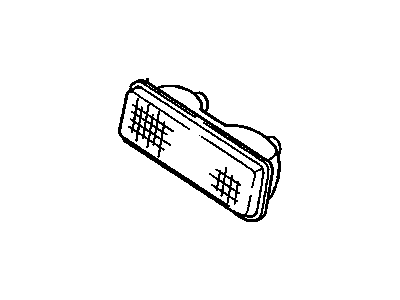 Pontiac 16505423 Lens & Housing