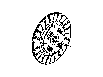 Chevy Avalanche 2500 Clutch Disc - 15061132