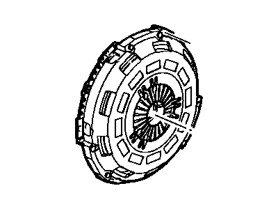 GMC Clutch Disc - 15061130