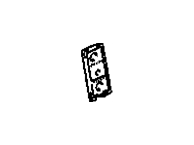 Cadillac 3522539 Switch Bezel