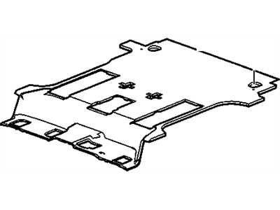GM 20757791 Insulator, Toe/Floor Panel, Front