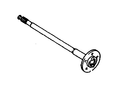 Oldsmobile Custom Cruiser Axle Shaft - 26019539