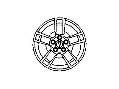GM 24100434 Wheel Cover