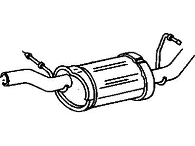 GMC Yukon Muffler - 12471953