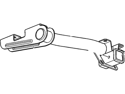 Chevy 15837632 PLATFORM,TRAILER HITCH(INCLUDES 2)