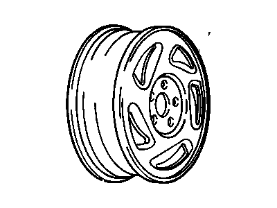1992 Chevy Corsica Spare Wheel - 22542370