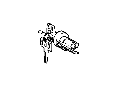 Chevy Nova Ignition Lock Assembly - 94842987