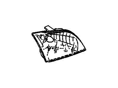 GM 16523196 Housing, Capsule/Headlamp/Fog Lamp
