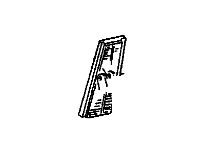 GM 15978096 Pedal, Accelerator Pedal
