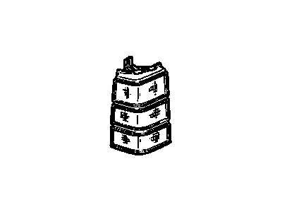 Chevy 16503959 Lens