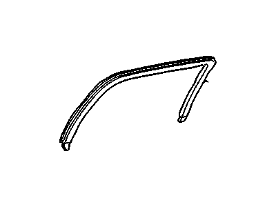 Cadillac 25639158 Window Molding