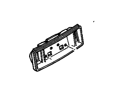 Cadillac Seville Back Up Light - 16516832
