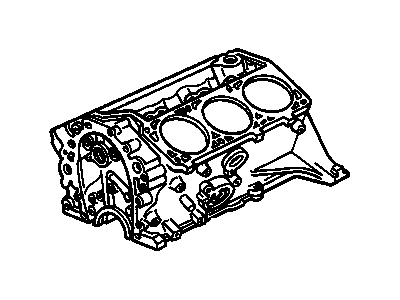 Pontiac 10181366 Short Block