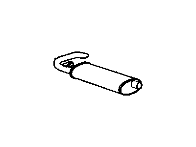 Cadillac Brougham Muffler - 25535500