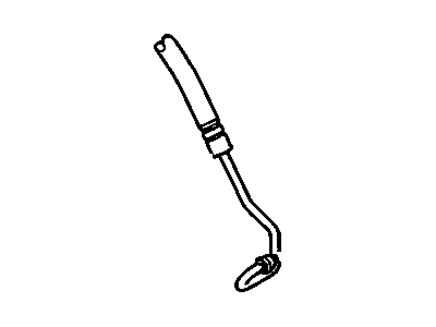 Cadillac 26056834 HOSE,POWER BRAKE BOOSTER INLET(CONNECTS STEERING PUMP TO BRAKE BOOST)(INCLUDES 24)