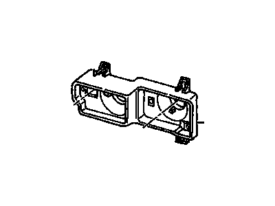 GMC 16523455 Headlamp Assembly Mount Bracket