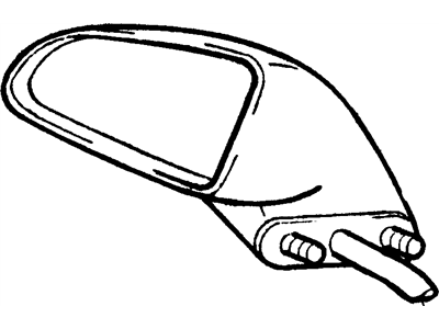 Pontiac Side View Mirrors - 25615194