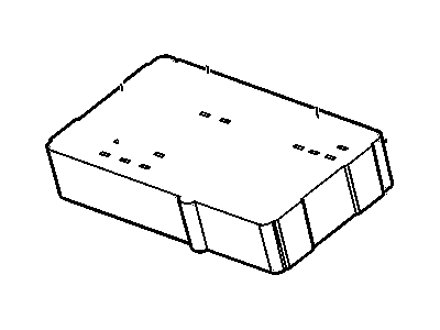 Chevy 12193854 BLOCK,BODY WIRING HARNESS JUNCTION(TO BLACK ENAMEL USED TOGETHER WITH HARNESS 15363521 WHEN REPLACE P/N 15312761)(INCLUDES 1-3,6-8)(W/O BUSSED ELECTRIC CENTER)