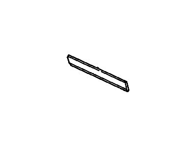 Chevy Corsica Door Moldings - 10119226