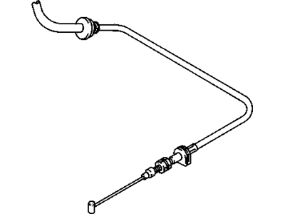 Chevy Throttle Cable - 30017317