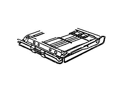 GM 12476710 Frame, Seat Cushion, Passenger Side