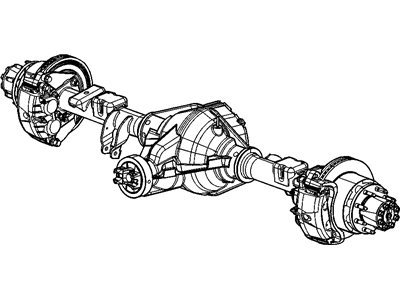 GMC 25905551 Axle Assembly