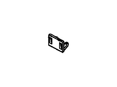 Buick 25625956 License Bracket