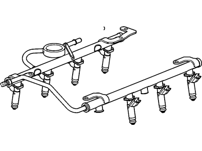 GM 12580644 Fuel Rail