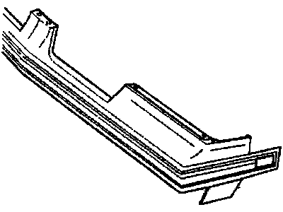 Oldsmobile Cutlass Calais Bumper - 22527526